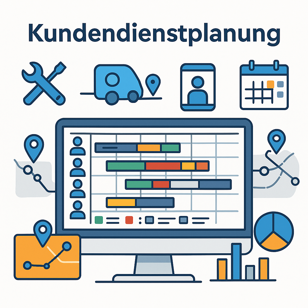 Kundendienstplanung - Außendienstplanung
