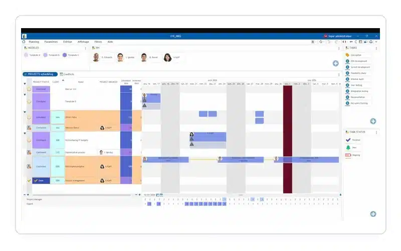 Druckmanagement und Auftragssteuerung mit Visual Planning