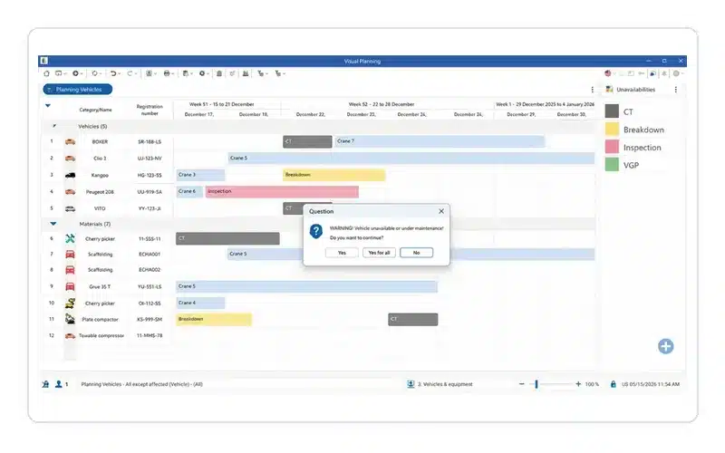 Maschinenplanung mit Visual Planning für Anlagen und Betriebsmittel