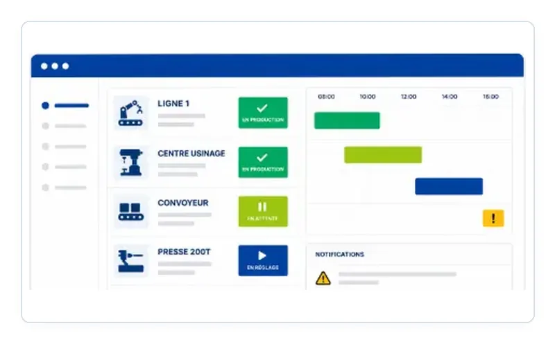 Produktionsplanung mit Visual Planning für Fertigungsaufträge und Ressourcen