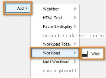 Visual Planning 10 - Auslastung - Abbildung 2