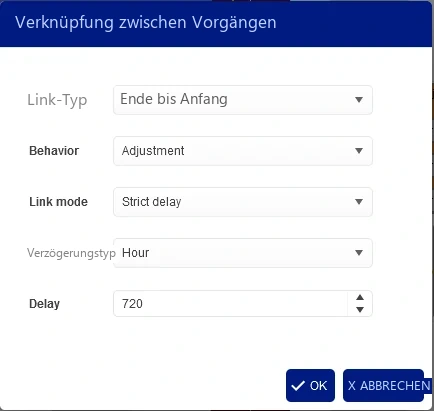 Visual Planning 10 - VPPORTAL: VERWENDUNG EINER VORLAGE FÜR DIE PLANUNG - Abbildung 3