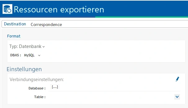 Visual Planning 10 - Anwendungsbeispiel mit Datenbank