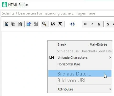 Visual Planning 10 - Gehen Sie dazu wie folgt vor: Klicken Sie mit der rechten Maustaste > „Attribute“ > Wählen Sie das Attribut aus, das Sie hinzufügen möchten.