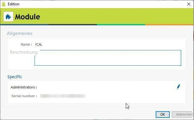 Visual Planning 10 - Klicken Sie auf > „Ändern“.