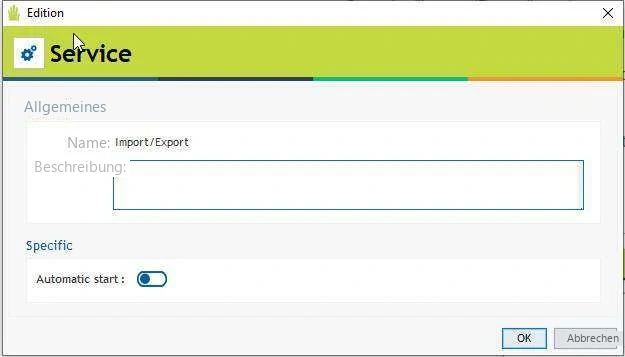 Visual Planning 10 - DIENSTLEISTUNGSMANAGEMENT: IMPORT/EXPORT