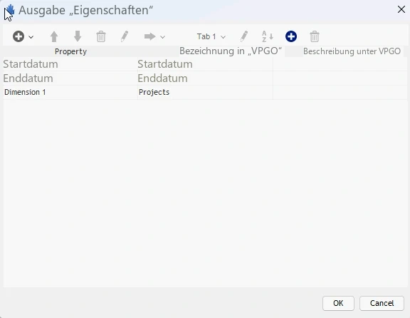 Visual Planning 10 - VERWALTUNG VON EINGABE-EDITOREN – Fortsetzung 1 - Abbildung 1