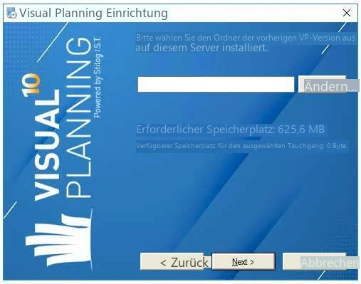 Visual Planning 10 - Installation auf einem bestehenden J2EE-Anwendungsserver - Abbildung 2