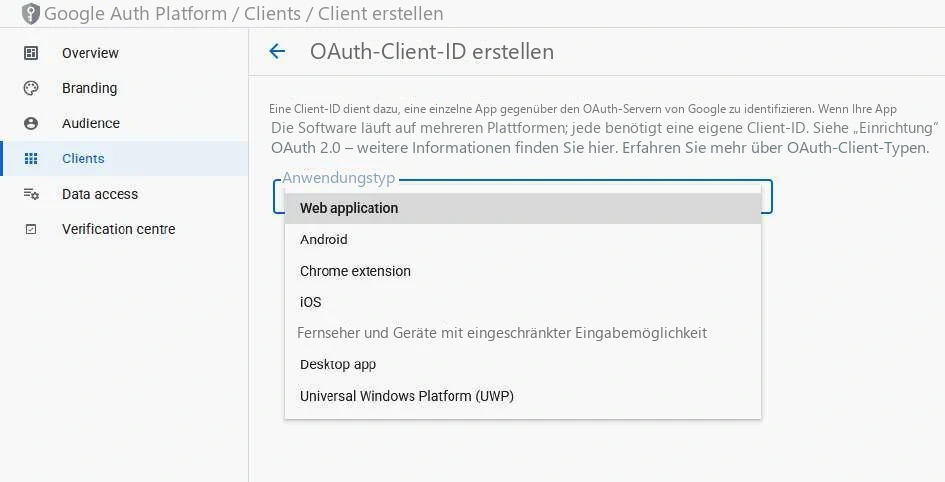 Visual Planning 10 - Fügen Sie ein Client-Geheimnis hinzu - Abbildung 2