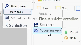 Visual Planning 10 - EINSTELLUNGEN - Abbildung 1
