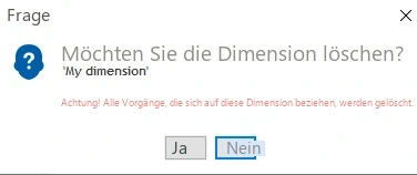 Visual Planning 10 - Erstellen einer Dimension aus den Rubriken einer anderen Dimension