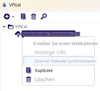 Visual Planning 10 - VPICAL: Verwendung