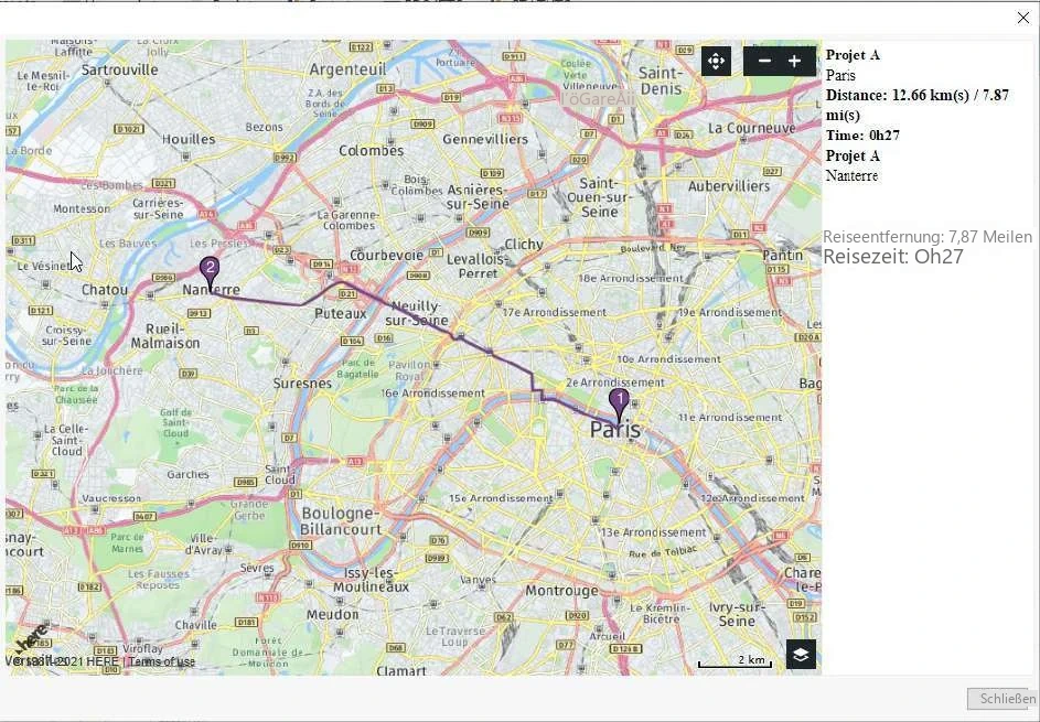 Visual Planning 10 - Geolokalisierung: Verwendung - Abbildung 2