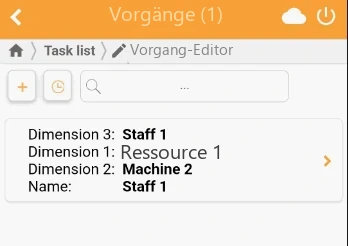 Visual Planning 10 - Einen Vorgang erstellen - Abbildung 1