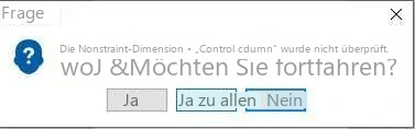 Visual Planning 10 - Rubrik der Kontrollspalte: Verwendung - Abbildung 1