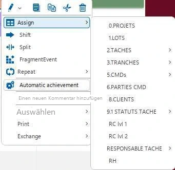 Visual Planning 10 - Ressourcen oder Vorgänge exportieren