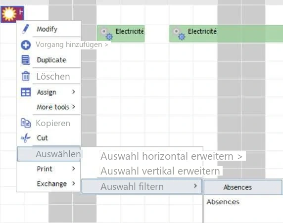 Visual Planning 10 - In der Ansicht „Vorgänge“, der Gantt-Vorgangsansicht und der Kanban-Vorgangsansicht - Abbildung 1