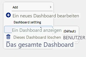 Visual Planning 10 - Liste der Dashboards - Abbildung 2