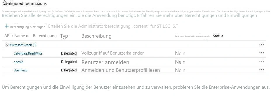 Visual Planning 10 - Wählen Sie im Feld „Kalender-API“ die Option „MS365“ aus. - Abbildung 2