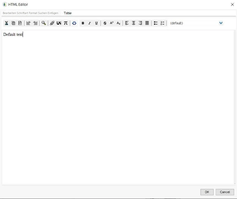 Visual Planning 10 - Ressourcen-Eingabe-Editor: Konfiguration - Abbildung 2