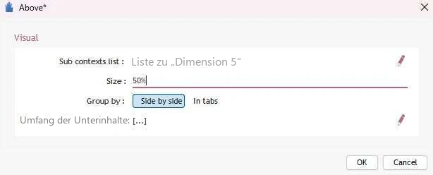 Visual Planning 10 - Auf der linken Seite