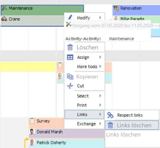 Visual Planning 10 - Verknüpfung: Konfiguration - Abbildung 1