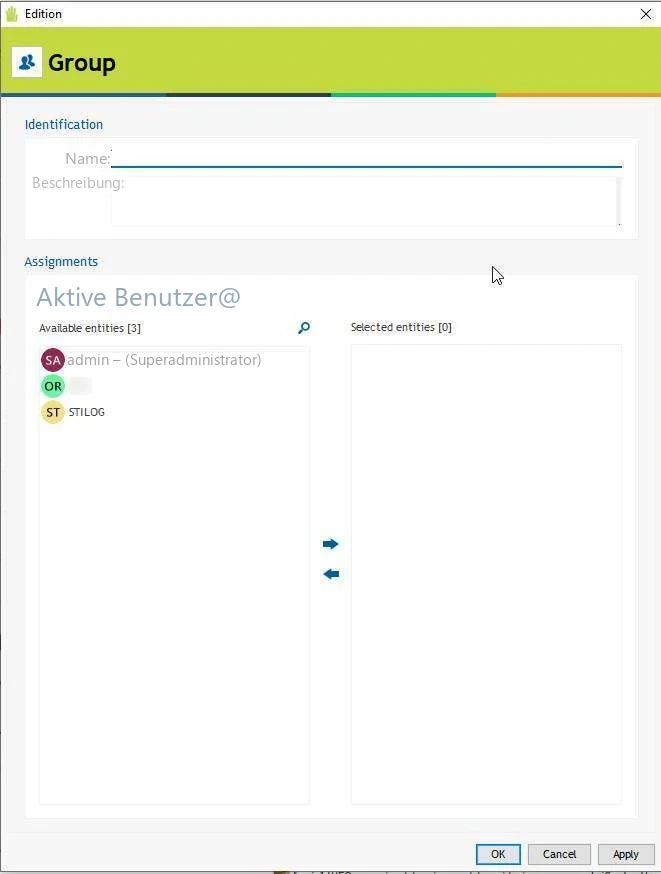 Visual Planning 10 - Eine Gruppe erstellen