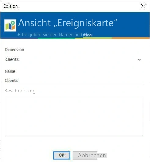 Visual Planning 10 - Vorgang-Ansicht: Konfiguration