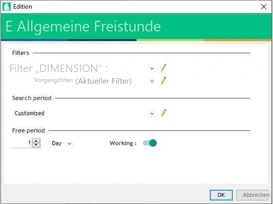 Visual Planning 10 - Freier Zeitraum - Abbildung 1