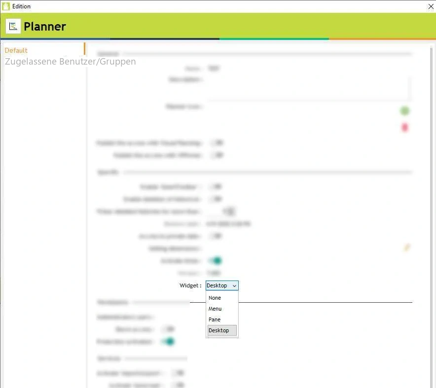 Visual Planning 10 - Dashboard