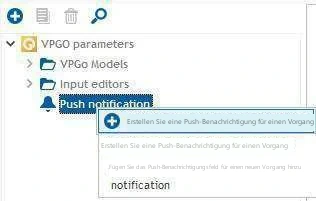 Visual Planning 10 - VPGO: VERWALTUNG VON BENACHRICHTIGUNGEN