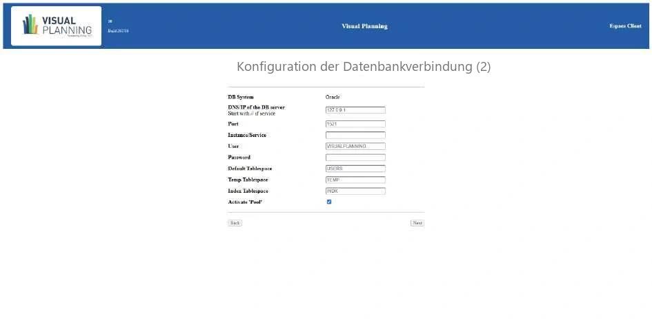 Visual Planning 10 - ORACLE - Abbildung 2