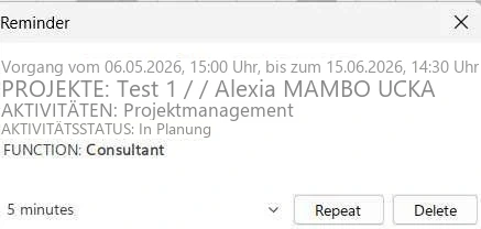 Visual Planning 10 - Fenster „Erfolge“ - Abbildung 2
