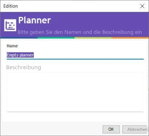 Visual Planning 10 - Erste Schritte