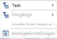 Visual Planning 10 - POP-UP-MENÜ: VORGÄNGE – KARTENANSICHT - Abbildung 1