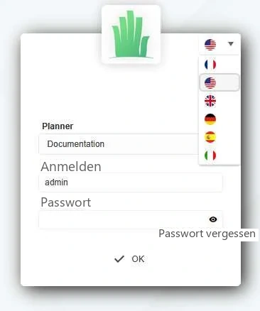 Visual Planning 10 - AUSWAHL EINER VORLAGE