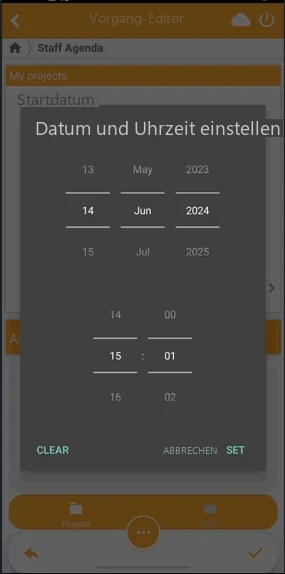 Visual Planning 10 - Einen Vorgang erstellen