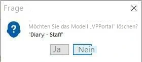 Visual Planning 10 - VPPORTAL: ÄNDERN UND LÖSCHEN EINES