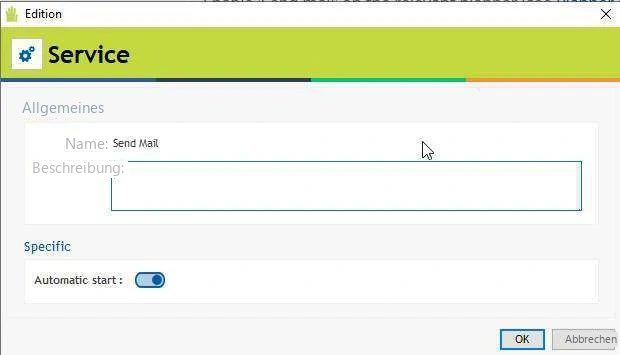 Visual Planning 10 - SERVICEMANAGEMENT: E-MAIL-VERSAND