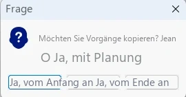 Visual Planning 10 - Vorgang: Verwendung