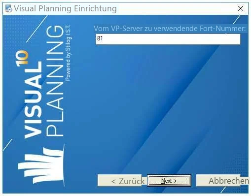 Visual Planning 10 - VISUAL PLANNING INSTALLIEREN