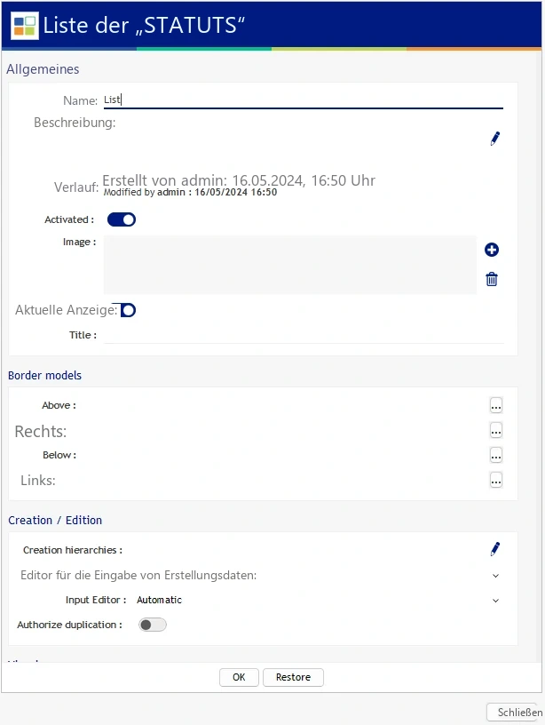 Visual Planning 10 - VPPORTAL: EINE VPPORTAL-VORLAGE ERSTELLEN – Fortsetzung 5