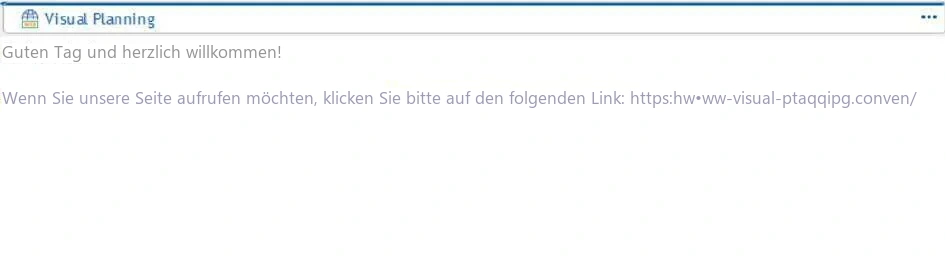 Visual Planning 10 - WEBANSICHT: ANZEIGEINSTELLUNGEN - Abbildung 2