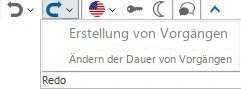 Visual Planning 10 - Rückgängig / Wiederherstellen