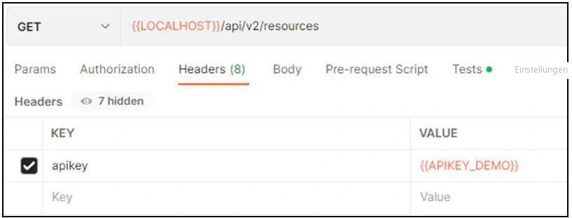Visual Planning 10 - WEBSERVICES-API-REST, Version 2: EINRICHTUNG DER API - Abbildung 1